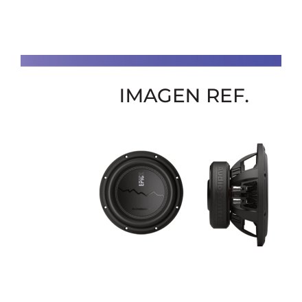 AUDIOCONTROL SUBWOOFER DE DOBLE BOBINA 2 OHMIOS -8”DE LA SERIE EPICX,400 W RMS · imagen 1