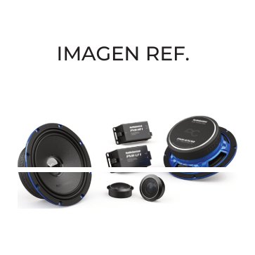 AUDIOCONTROL JUEGO DE COMPONENTES OVALADOS 2 VIAS 6X9” 125W RMS · imagen 1