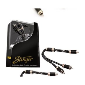 STINGER De Audio, Interconexiones Premium Para Audiófilos Cable RCA YM - 2 Macho 1 Hembras Serie `9000 Utilizando Solo Los Mejores Componentes Tecnología Y… · imagen 1