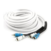 STINGER CABLE RCA DE PAR TRENZADO DIRECCIONAL DE 2 CANALES GRADO MARINO. 4.0 MT · imagen 1