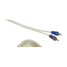 STINGER CABLE RCA 3´ TRANSPARENTE 1.0M OFC ( LIBRE DE OXIGENO ) · imagen 1
