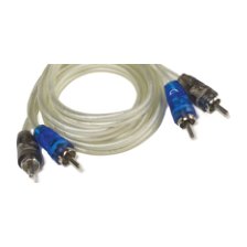 STINGER CABLE RCA 9´ TRANSPARENTE 3.0M OFC ( LIBRE DE OXIGENO ) · imagen 1