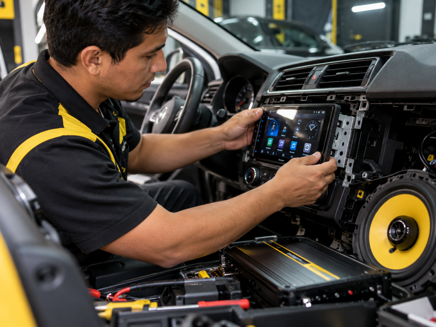 Instalación de Equipos de Sonido Automotriz